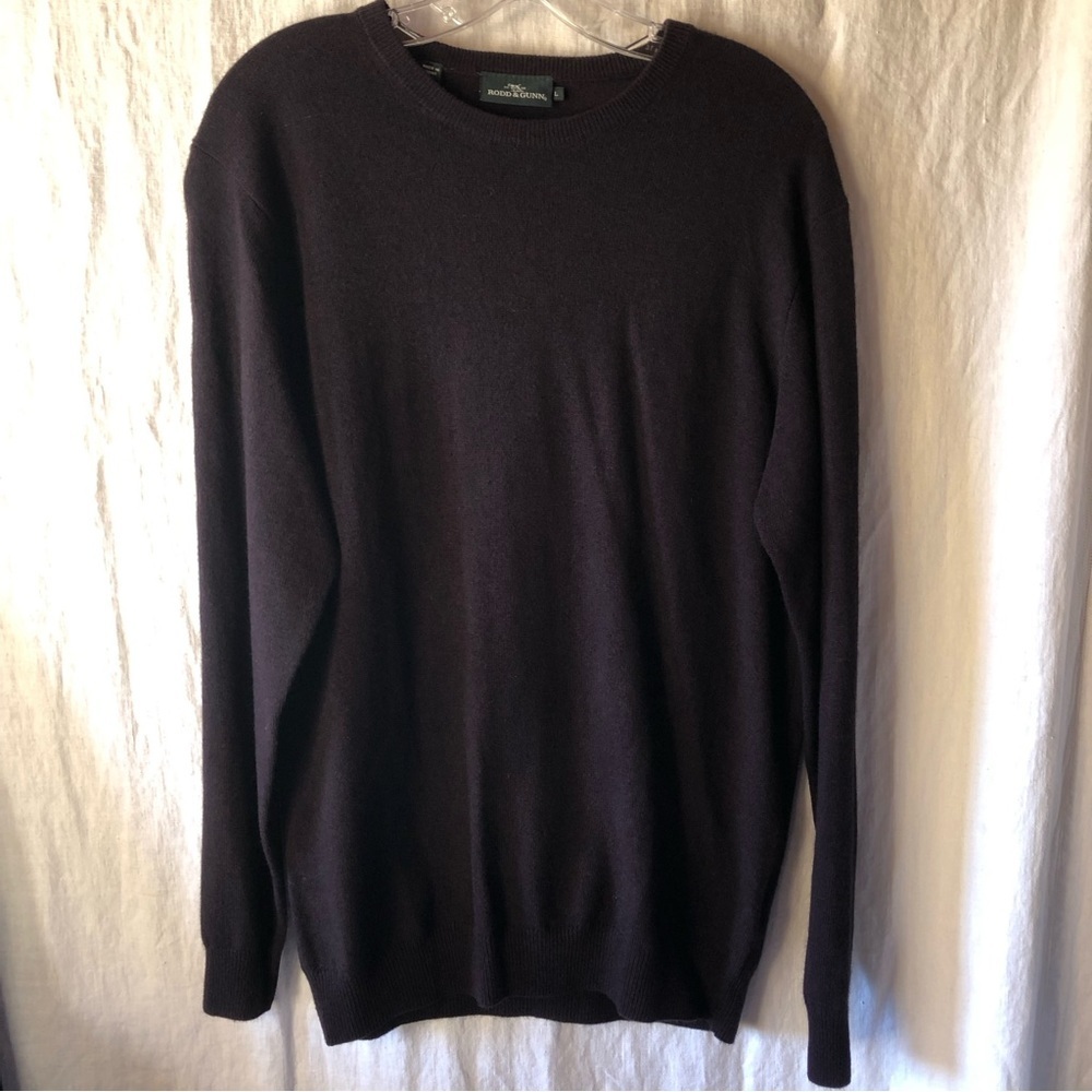 NWOT Rodd & Gunn cashmere merino blend Crewneck lightweight sweater L